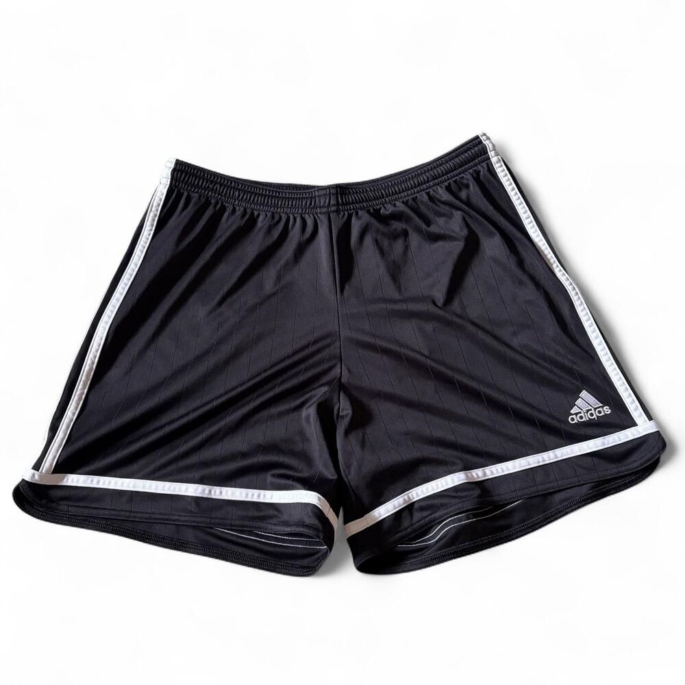 Adidas Women's Black and White Shorts